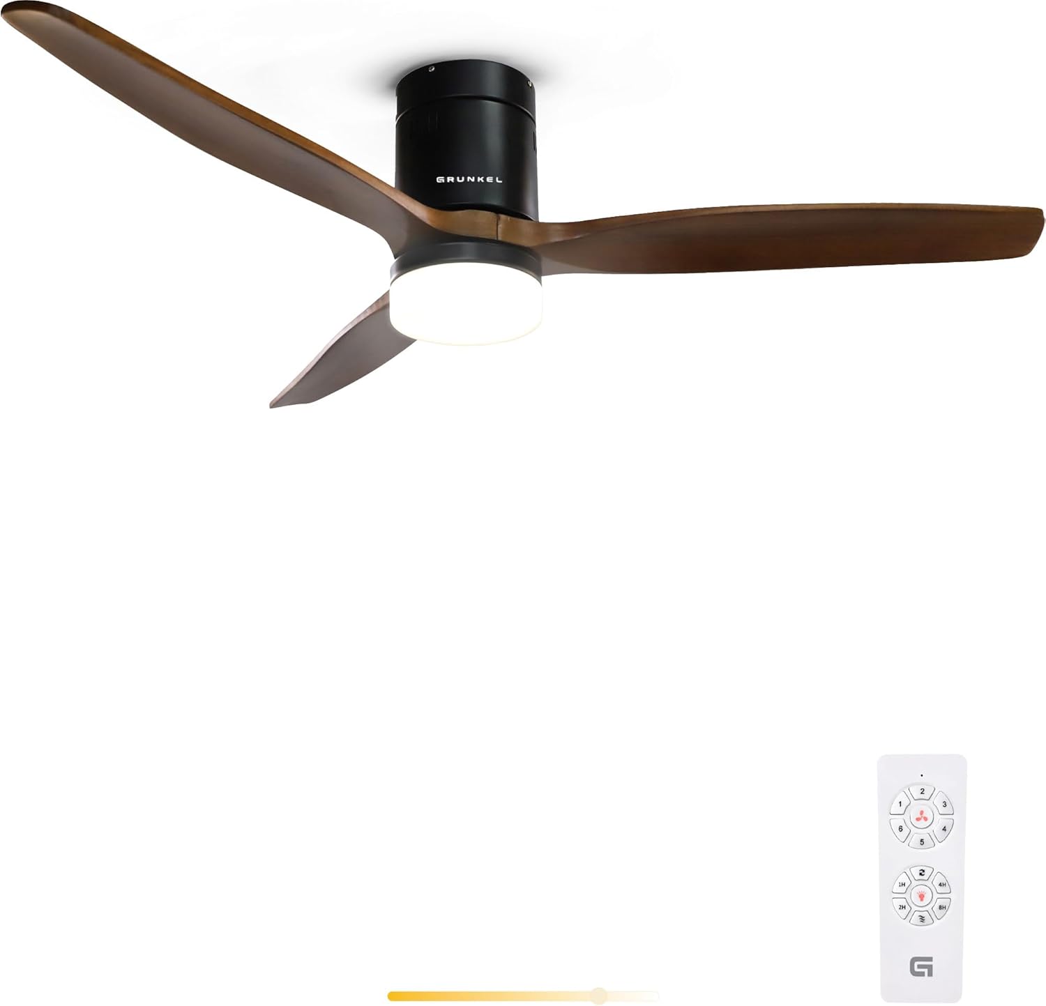 Ventilador de Teto Grunkel SKYWIND-52WN/ 41W/ 3 Pás 132cm/ 6 Velocidades