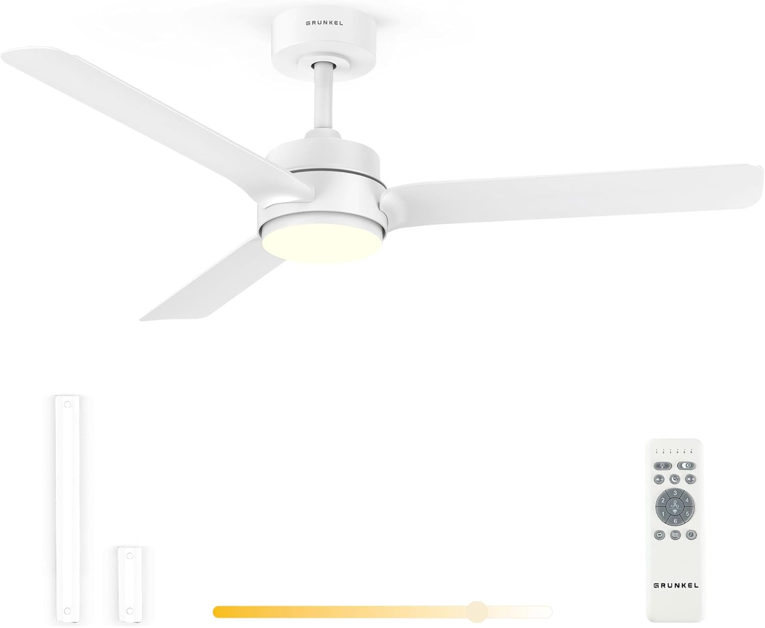 Ventilador de Teto Grunkel SKYEASY47/ 30W/ 3 Pás 119cm/ 6 Velocidades