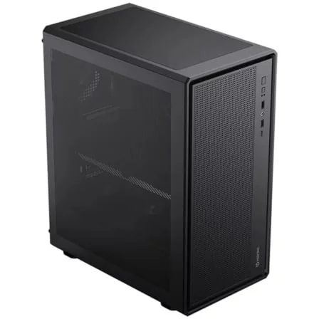 Caixa Mid-Tower HIDITEC H4 AIR ATX Painel Microperfurado USB-C GPU até 325mm e CPU 174mm Preto - Imagem 3