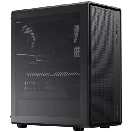 Caixa Mid-Tower HIDITEC H4 AIR ATX Painel Microperfurado USB-C GPU até 325mm e CPU 174mm Preto