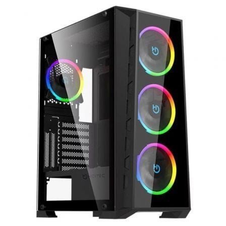 Caixa Gaming Semitorre Hiditec MH12 GLASS