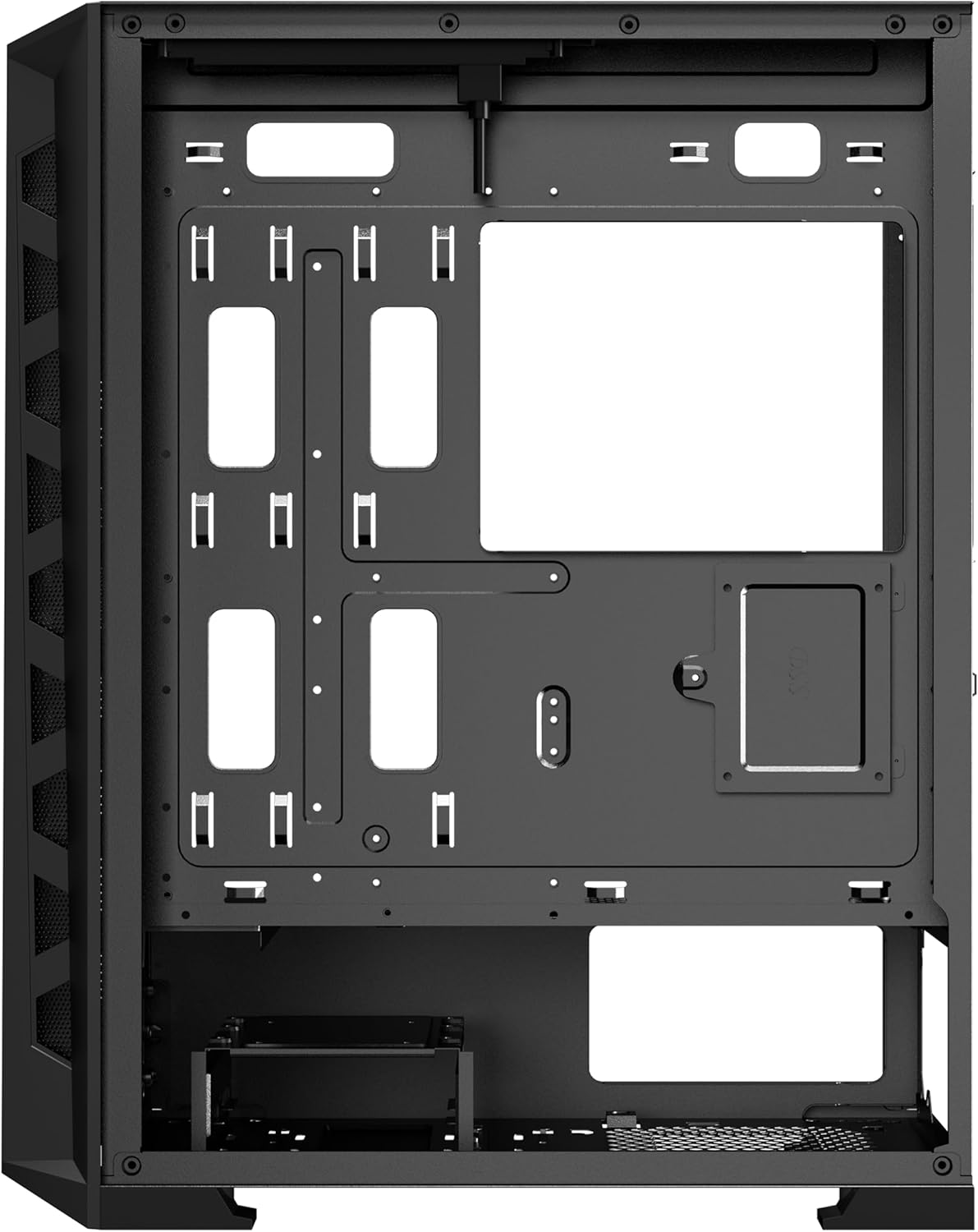 Caixa Gaming Semitorre Hiditec MH12 METAL MESH - Imagem 5