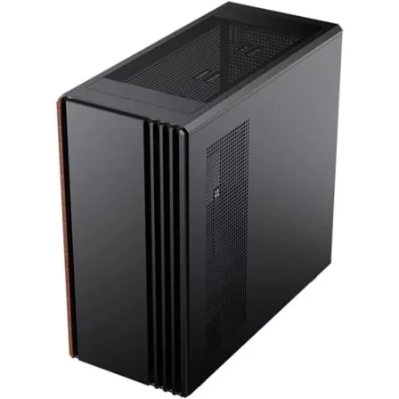 Caixa Gaming Hiditec ORIGIM Semitorre Mesh Madeira 3 Ventoinhas 120mm PWM USB-C Vidro Temperado - Imagem 5
