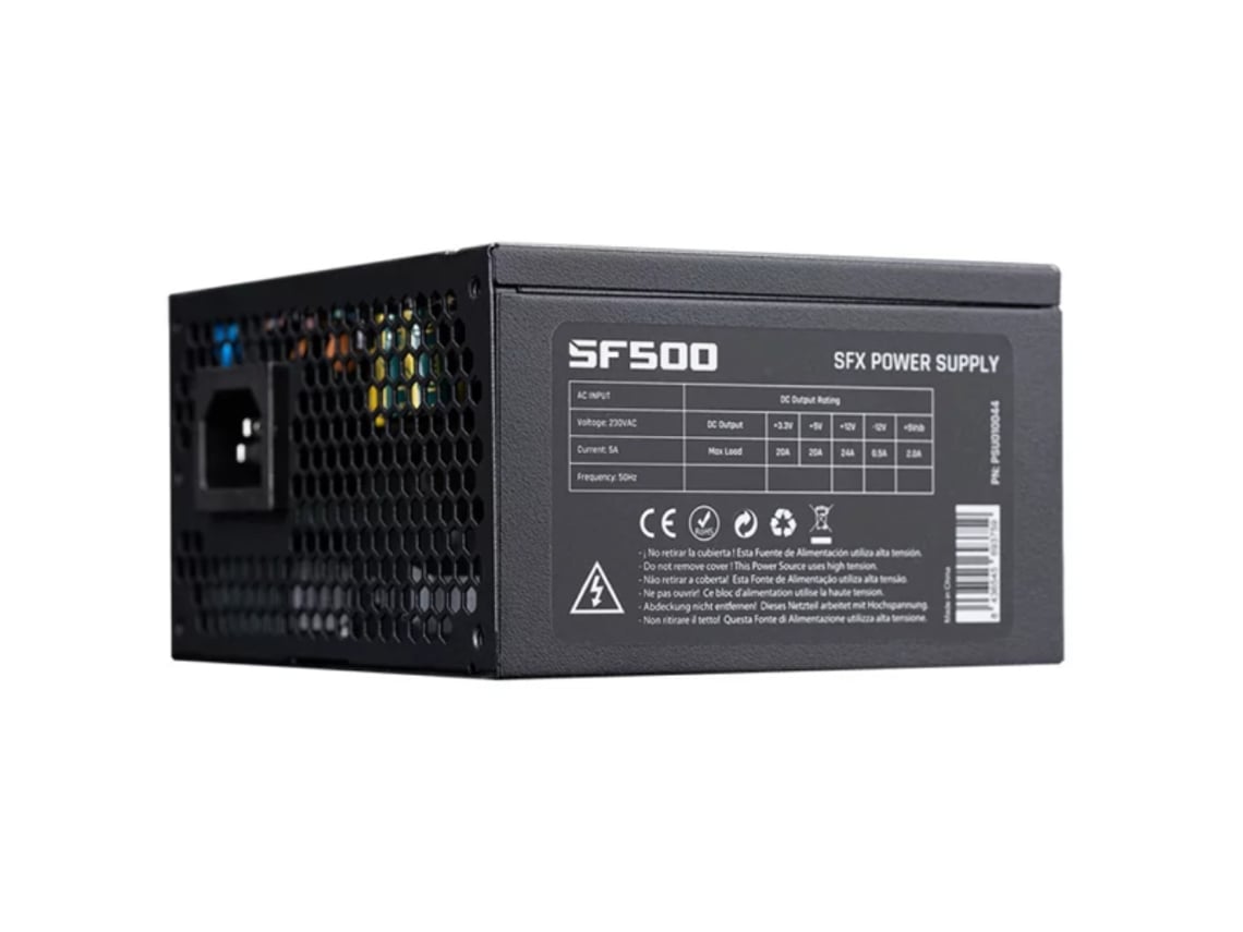 Fonte de Alimentação Hiditec SF500/ 500W/ Ventilador 8cm