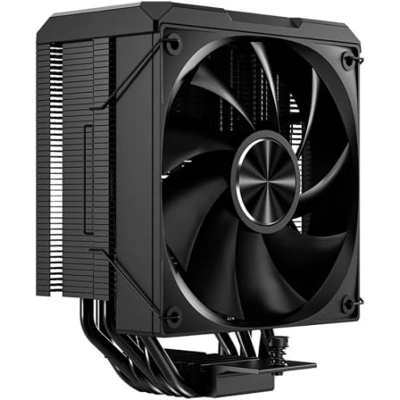 Dissipador de CPU Hiditec DC20 Pro 120mm 6 Heatpipes Display Digital RGB Preto - Imagem 3