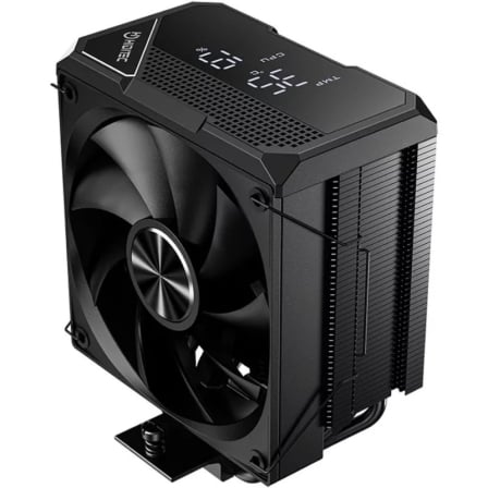 Dissipador de CPU Hiditec DC20 Pro 120mm 6 Heatpipes Display Digital RGB Preto