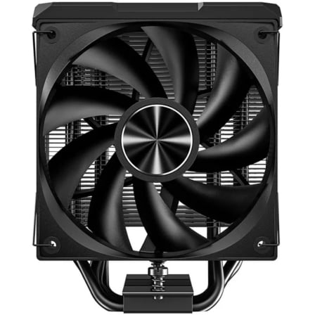 Dissipador de CPU Hiditec DC20 Pro 120mm 6 Heatpipes Display Digital RGB Preto - Imagem 2