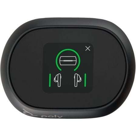 Auriculares Bluetooth Poly Voyager Free 60+ UC M com estojo de carregamento + Adaptador BT700/ Autonomia 10h/ Pretos - Imagem 4