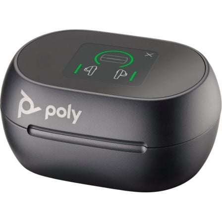 Auriculares Bluetooth Poly Voyager Free 60+ UC M com estojo de carregamento + Adaptador BT700/ Autonomia 10h/ Pretos - Imagem 5