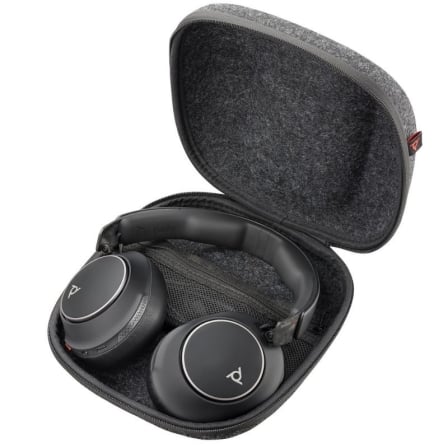 Auriculares Bluetooth Poly Voyager Surround 80 UC ANC com Adaptador USB-C/A Preto - Imagem 4