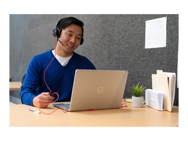 Auriculares Poly Blackwire 8225 para Microsoft Teams + Adaptador USB-C/A/ com Microfone/ USB Tipo-C/ Pretos - Imagem 6