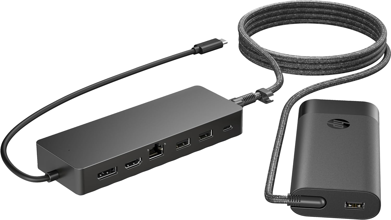 Pack Docking USB Tipo-C e Carregador Universal para Portátil HP 9H0H9AA - Imagem 3