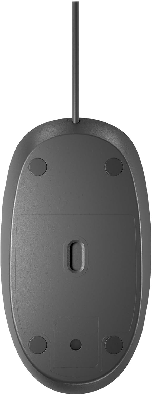 Rato HP 125/ Até 1200 DPI/ Preto - Imagem 4