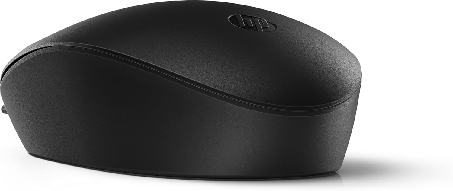 Rato HP 125/ Até 1200 DPI/ Preto - Imagem 9