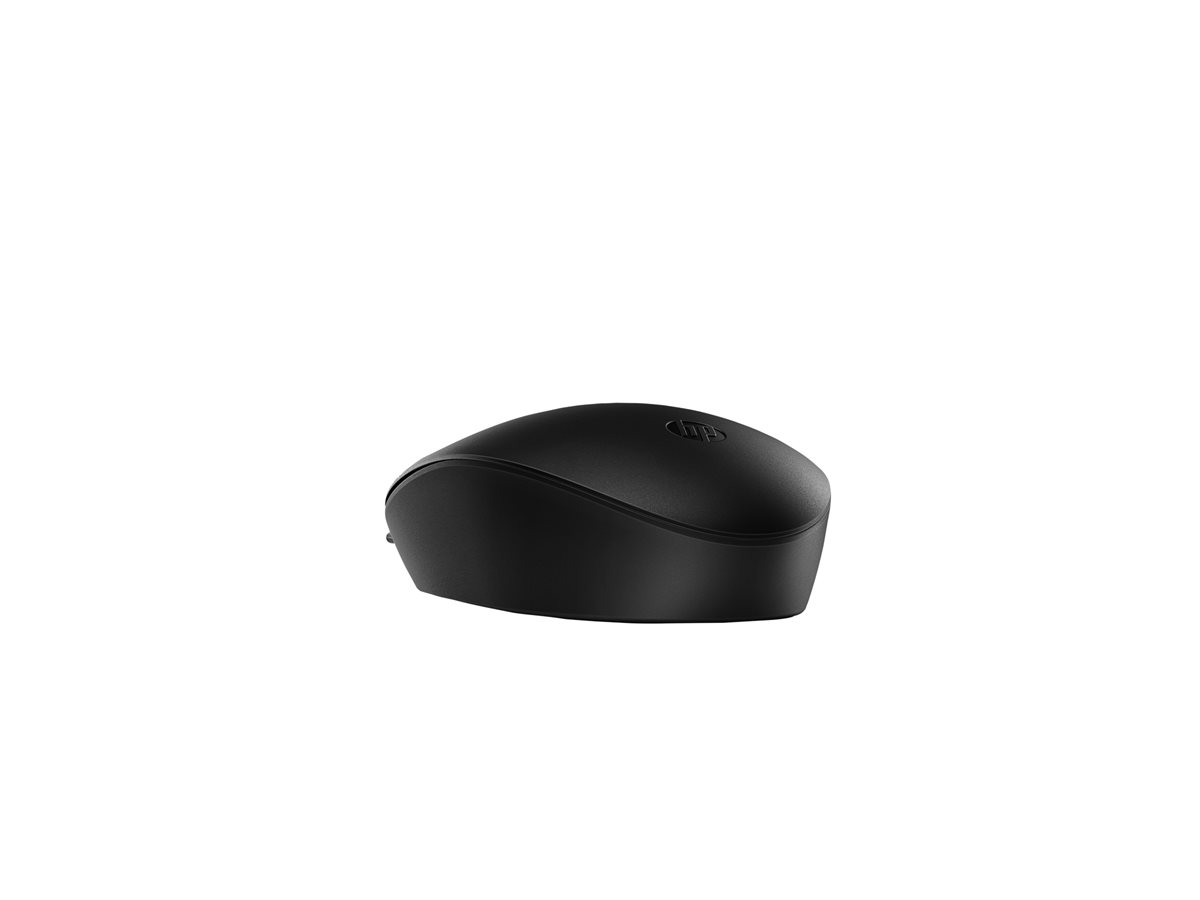 Rato HP 128/ Até 1200 DPI/ Preto
