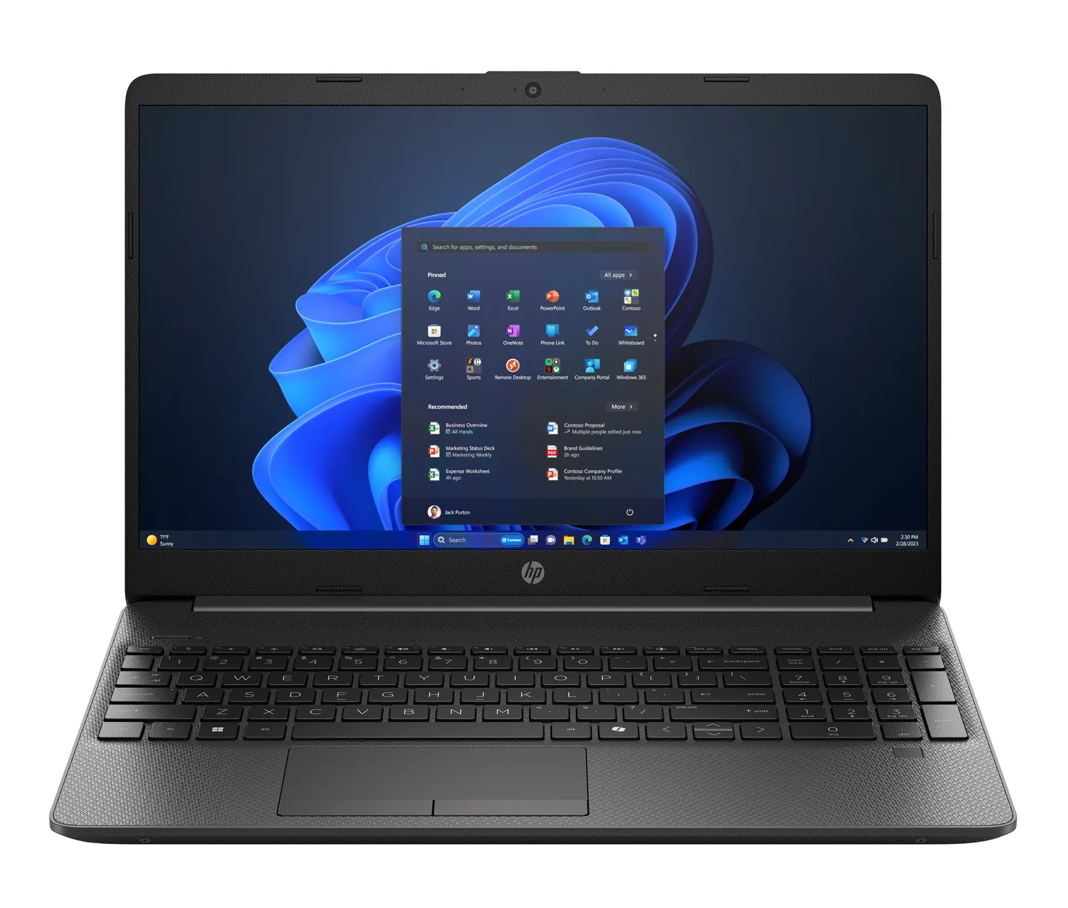 Portátil HP 250R G9 Intel Core 5-120U 8GB 256GB SSD 15.6" Windows 11