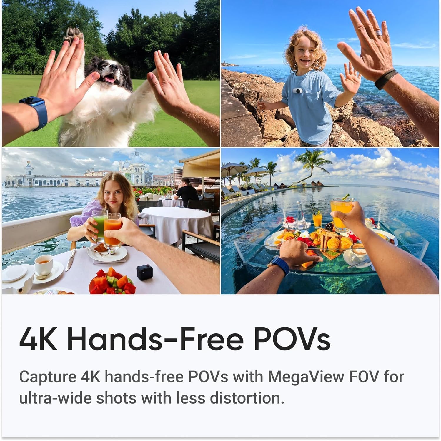 Câmara Digital Desportiva Insta360 GO 3S/ 4K/ Ângulo de visão 180º/ Preta - Imagem 4