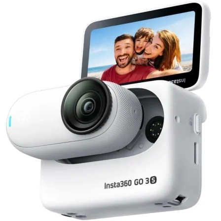 Câmara Desportiva Insta360 GO 3S 4K 128GB Ângulo 180º Branco - Imagem 2