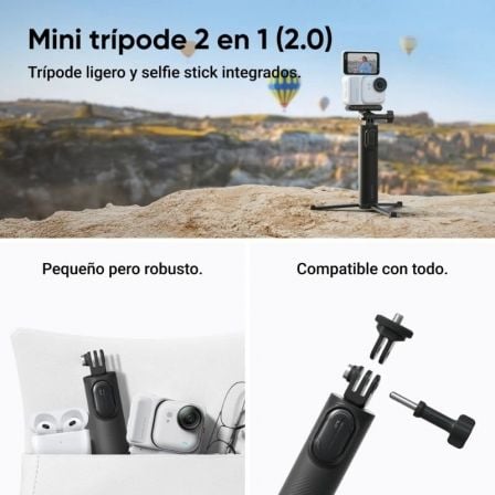 Máquina Fotográfica Digital Desportiva Insta360 GO Ultra Pack Criador/ 4K/ Ângulo de visão 360º/ Preta - Imagem 4