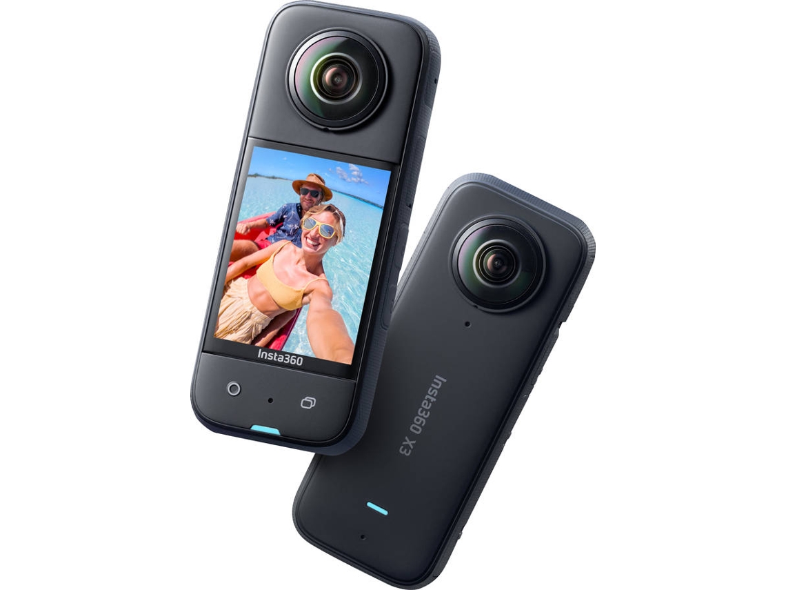 Câmara Digital Desportiva Insta360 X3/ 5.7K/ Ângulo de visão 360º/ Preto - Imagem 3
