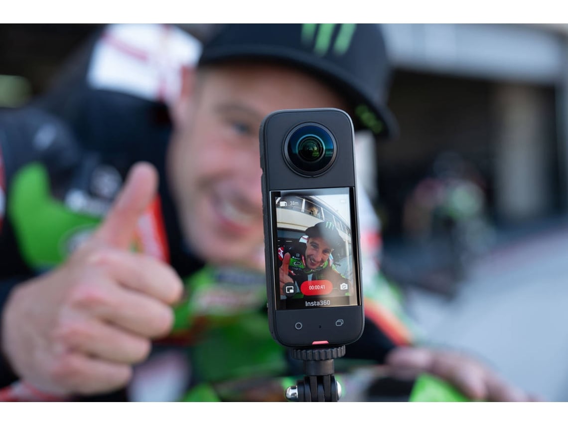 Câmara Digital Desportiva Insta360 X3/ 5.7K/ Ângulo de visão 360º/ Preto - Imagem 7