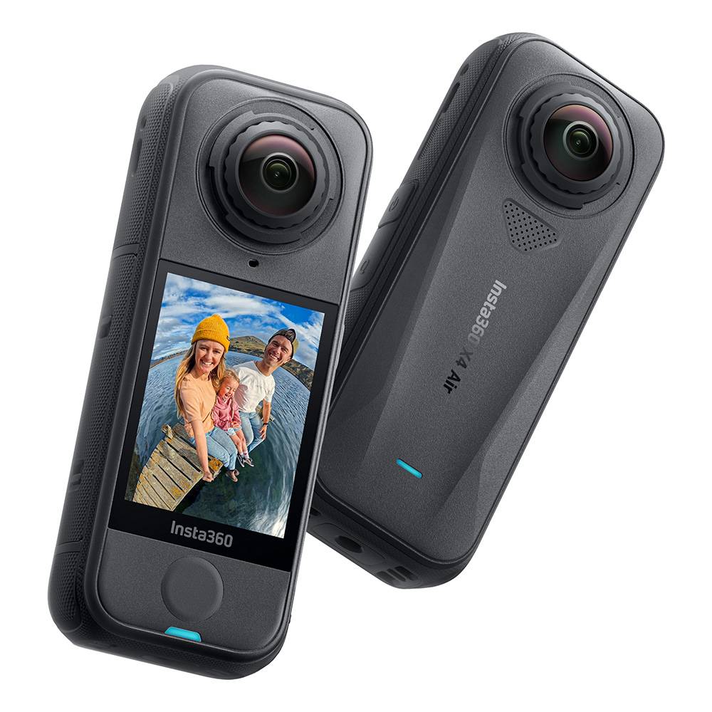 Câmara Digital Desportiva Insta360 X4 Air Pack Padrão/ 8K/ Ângulo de visão 360º/ Preta