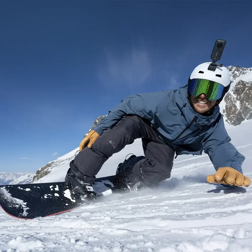 Câmara Desportiva Insta360 X6 8K 360º Dual Sony 1/1.1" Dolby Vision 2600mAh Preto - Imagem 4