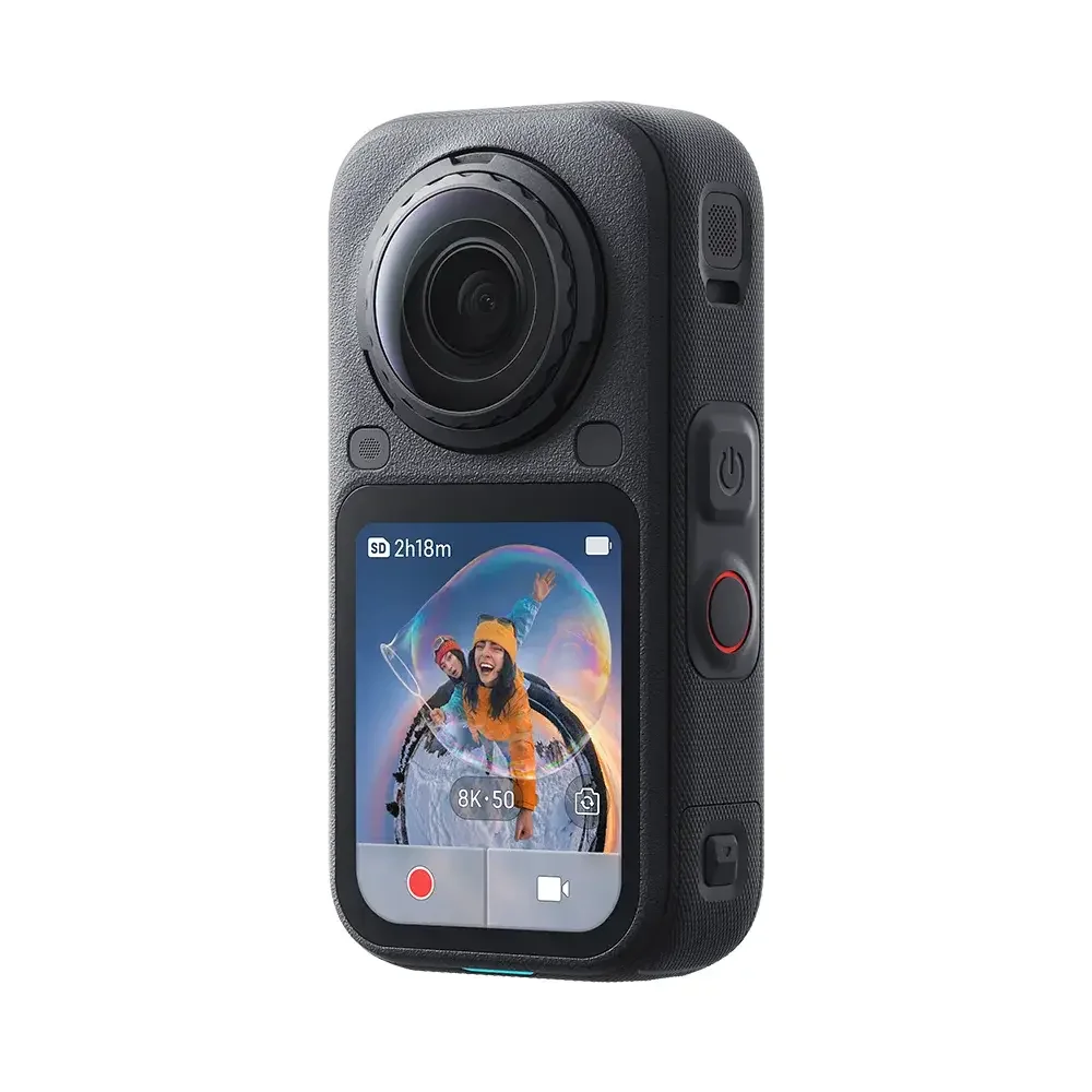 Câmara Desportiva Insta360 X6 8K 360º Dual Sony 1/1.1" Dolby Vision 2600mAh Preto - Imagem 2