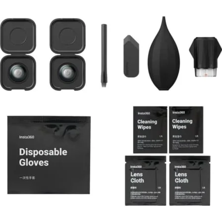 Kit de Lentes de Reposição Insta360 para X5 (Pack de 2 Unidades) com Kit de Ferramentas e Limpeza - Imagem 2