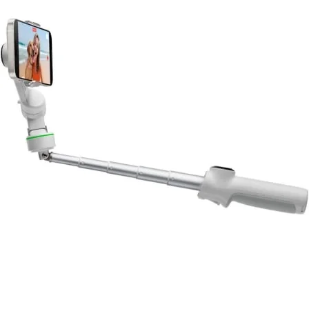 Estabilizador Gimbal Insta360 Flow 2 Pro Pack com IA, Apple DockKit, Tripé, Selfie Stick e Bateria 10h Cinzento - Imagem 4