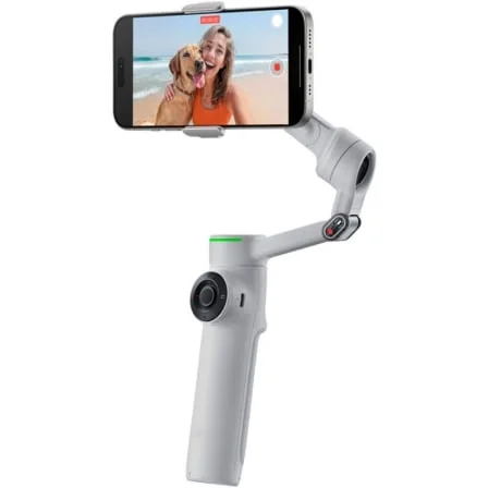 Estabilizador Gimbal Insta360 Flow 2 Pro Pack com IA, Apple DockKit, Tripé, Selfie Stick e Bateria 10h Cinzento - Imagem 2