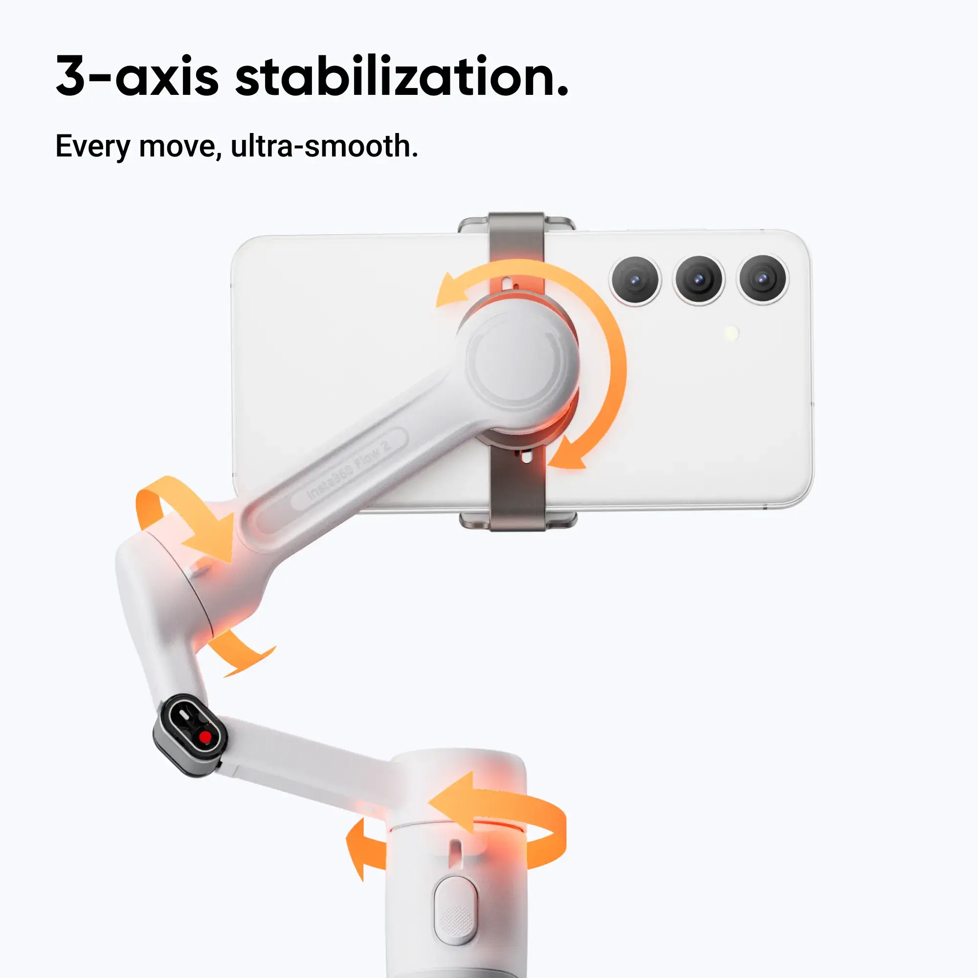 Gimbal Pau de selfie Insta360 Flow 2/ Cinzento - Imagem 6