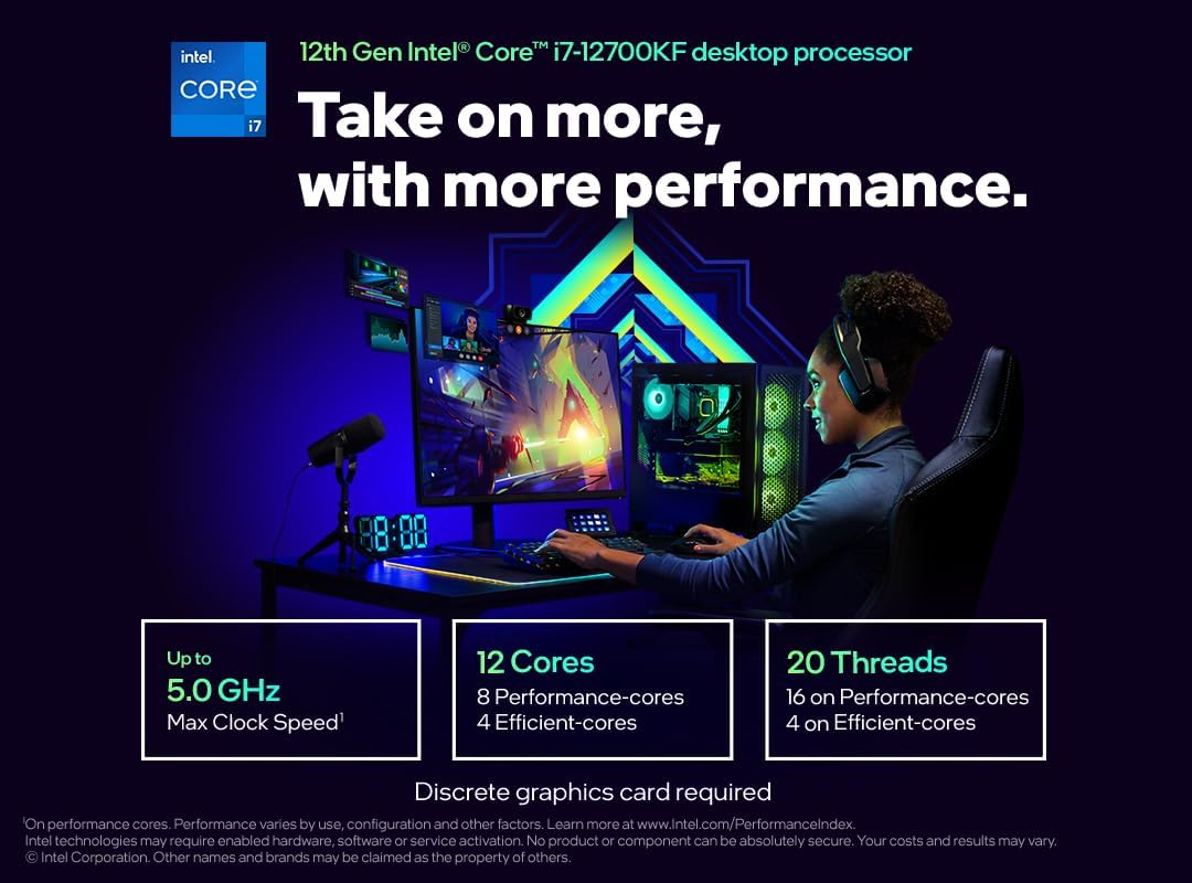 Processador Intel Core i7-12700KF 3.60GHz Socket 1700 - Imagem 5