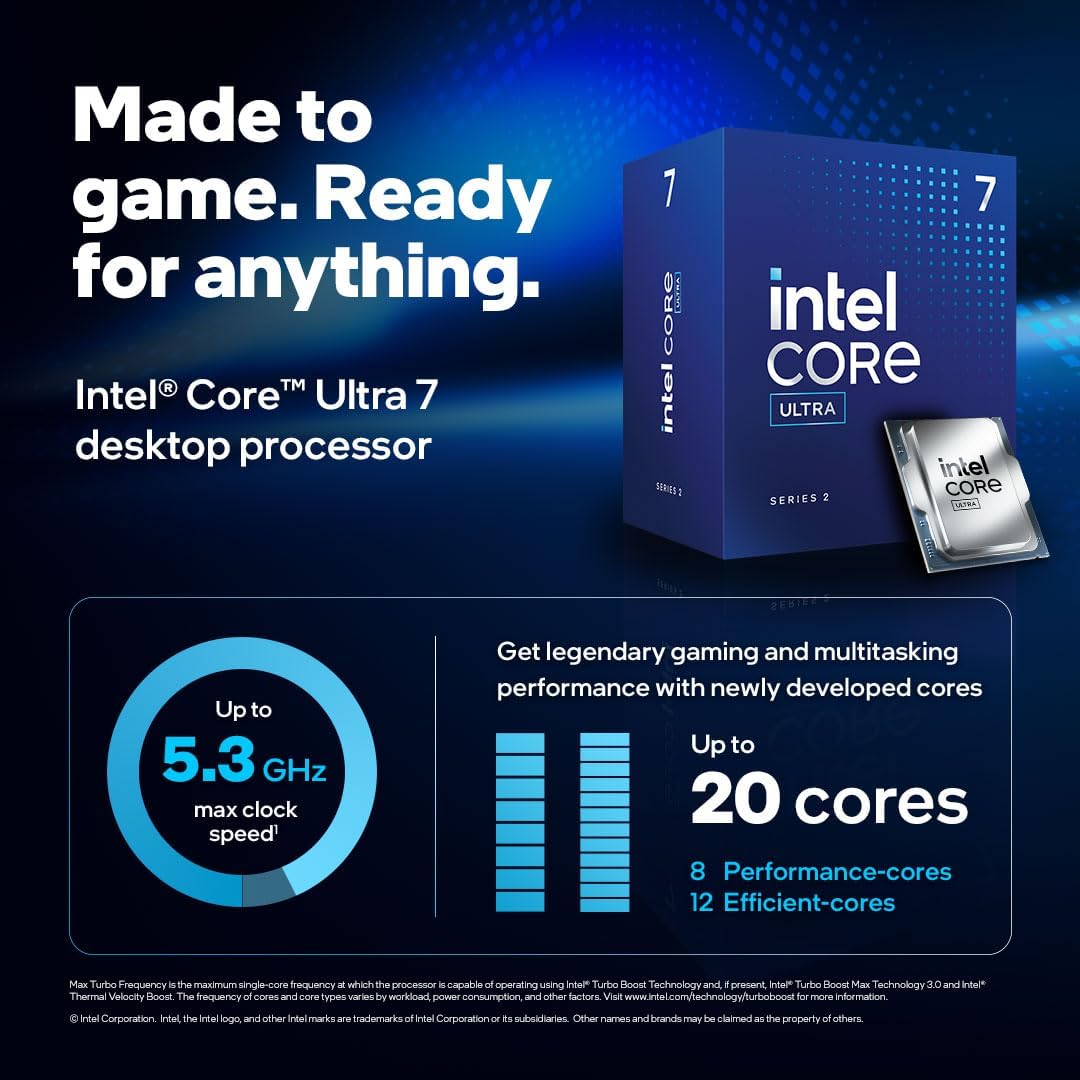 Processador Intel Core Ultra 7-265 2.4GHz Socket 1851 - Imagem 2