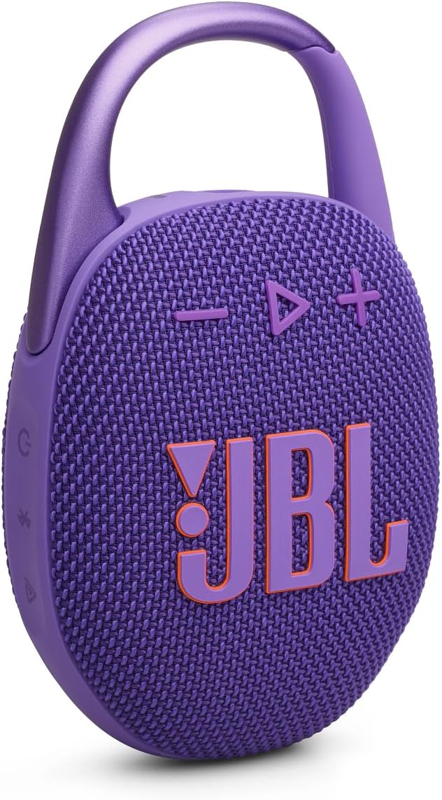 Altifalante com Bluetooth JBL Clip 5/ 7W/ 1.0/ Púrpura - Imagem 4