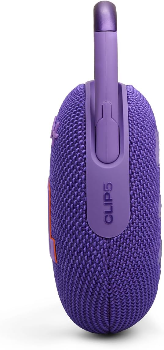 Altifalante com Bluetooth JBL Clip 5/ 7W/ 1.0/ Púrpura - Imagem 6