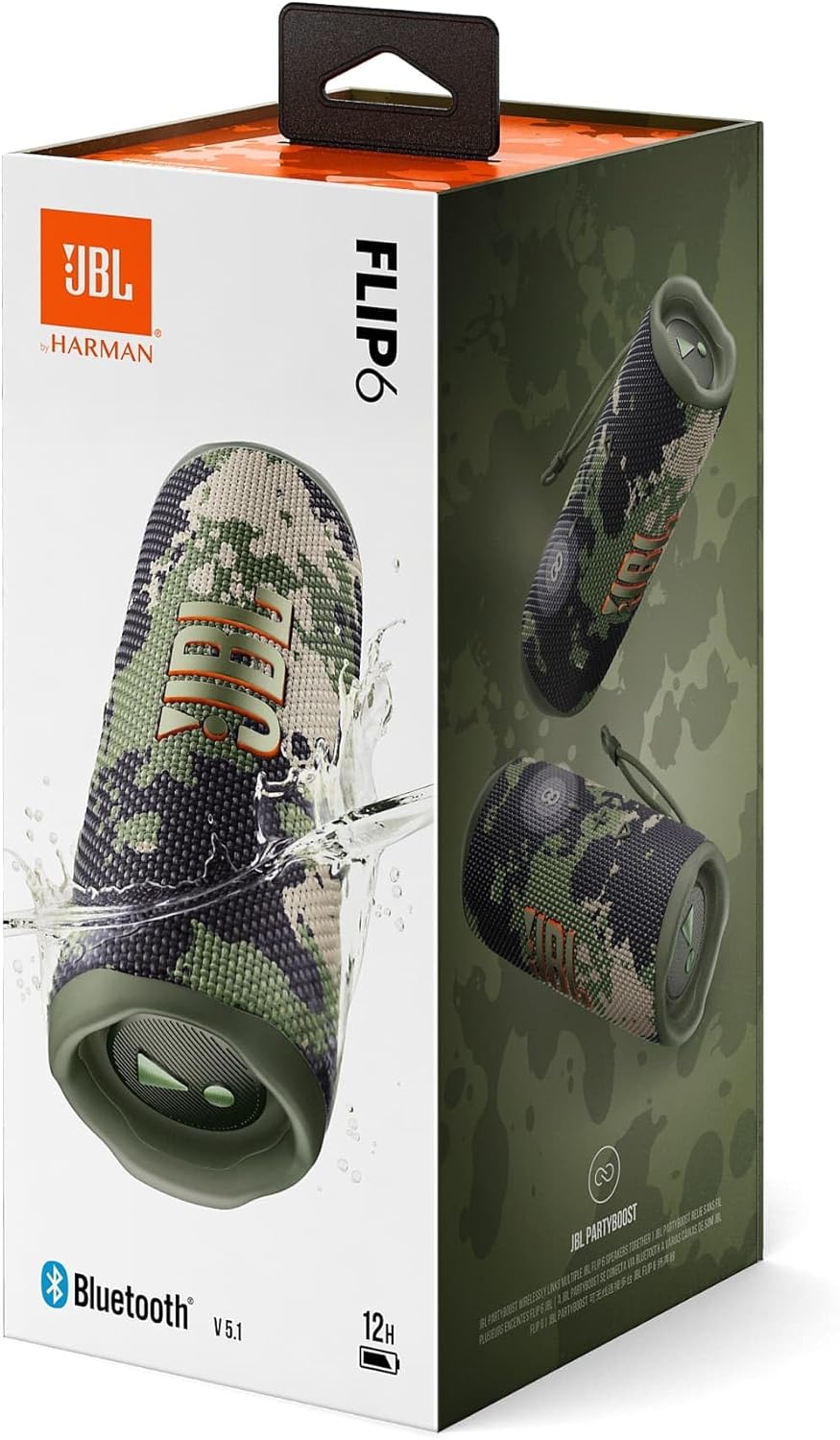 Coluna com Bluetooth JBL FLIP 6/ 30W/ 1.0/ Squad - Imagem 10