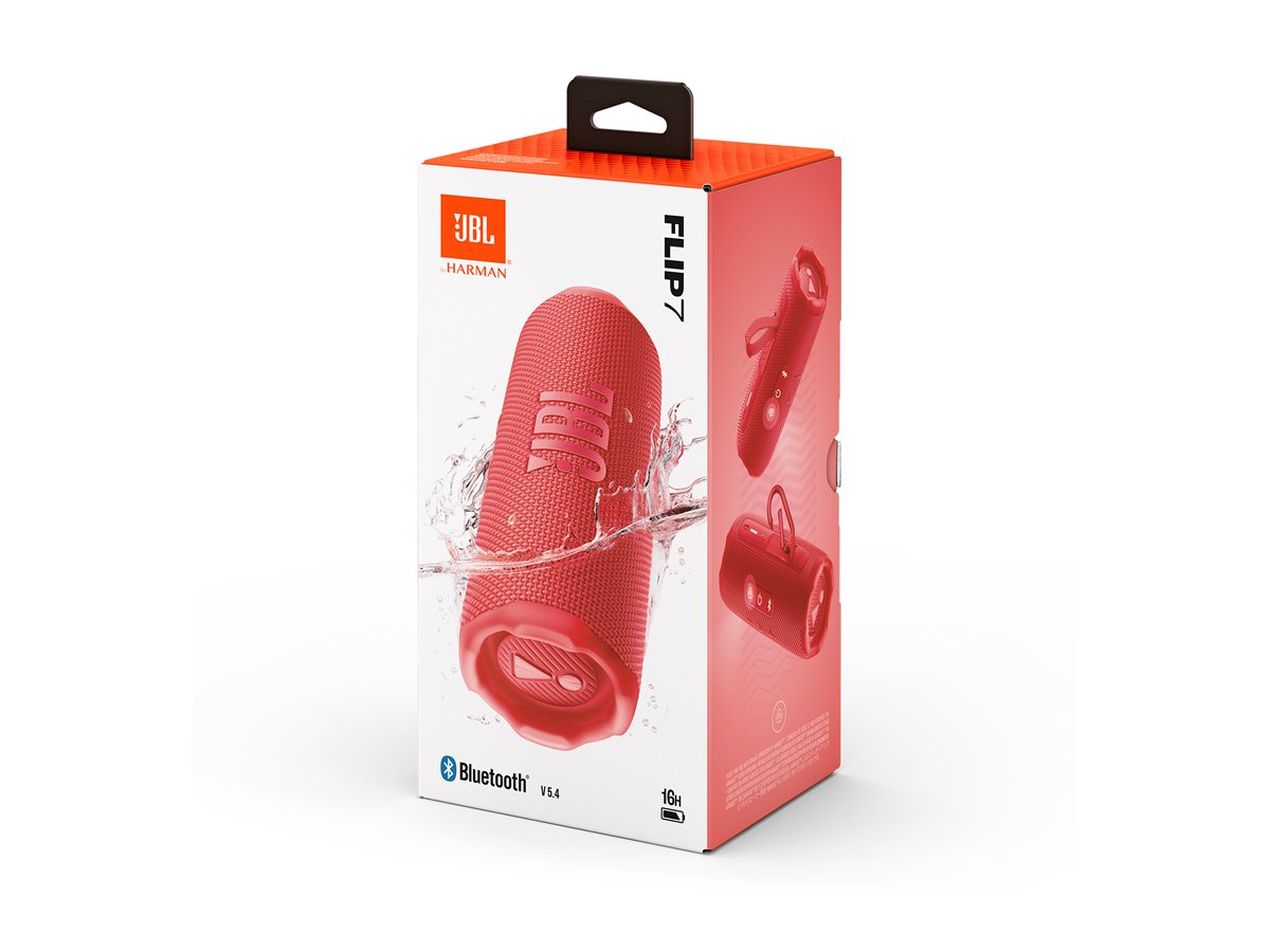 Altifalante com Bluetooth JBL FLIP 7/ 35W/ 1.0/ Vermelho - Imagem 2
