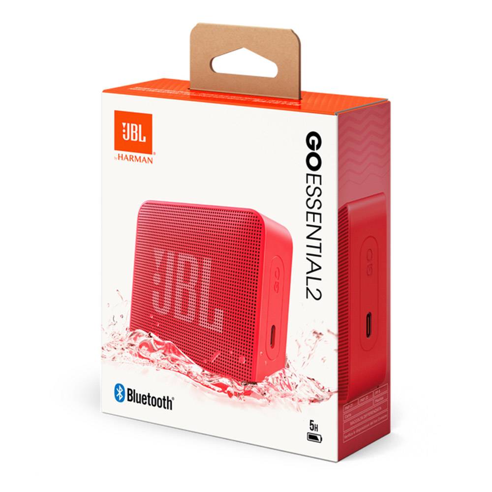 Altifalante com Bluetooth JBL GO Essential 2/ 3.1W/ 1.0/ Vermelho - Imagem 10