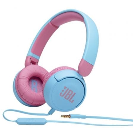 Auscultadores Infantis JBL JR310/ com Microfone/ Jack 3.5/ Azuis e Rosas