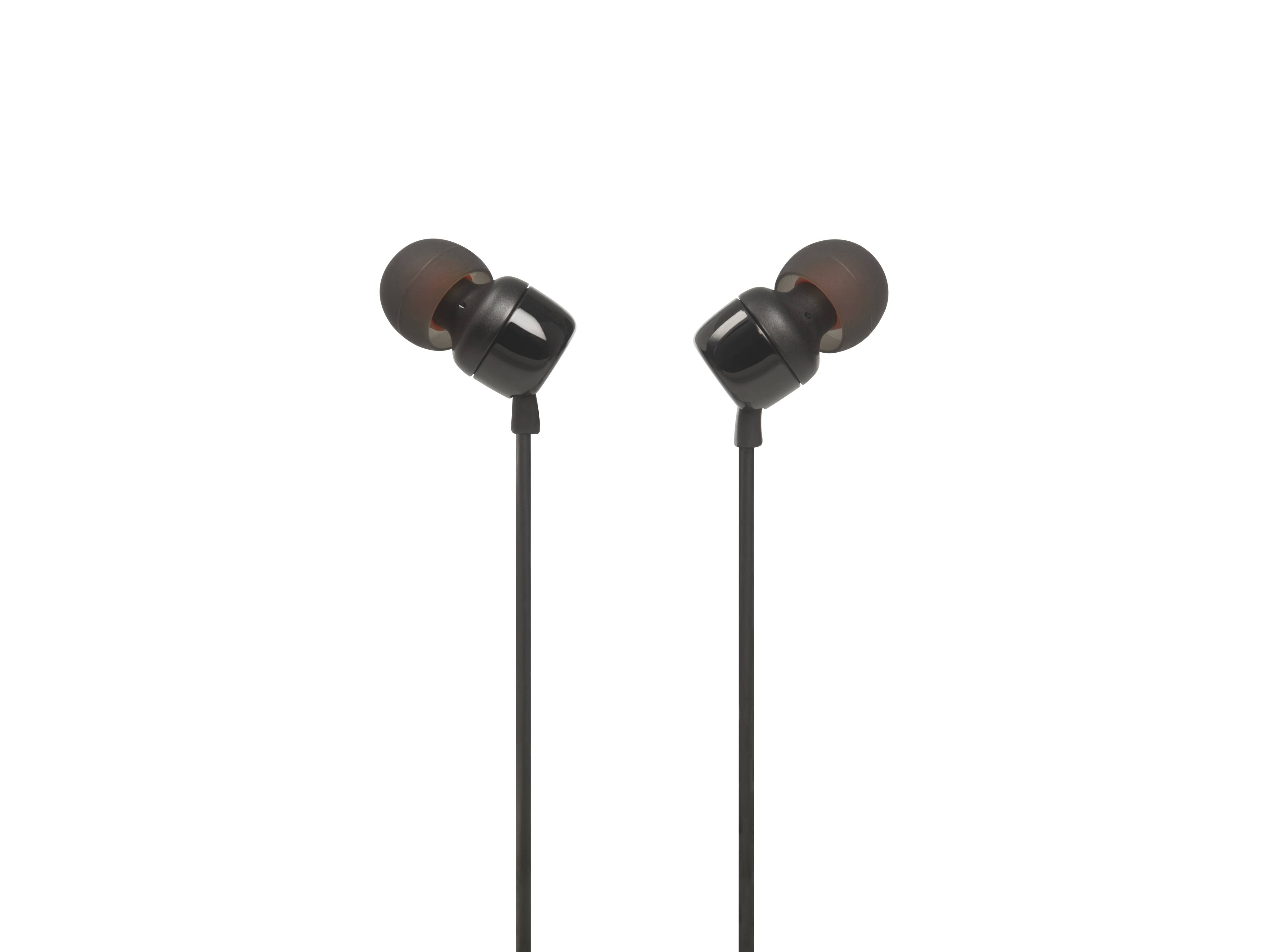 Auriculares Intrauditivos JBL Tune 110/ com Microfone/ Jack 3.5/ Pretos - Imagem 4