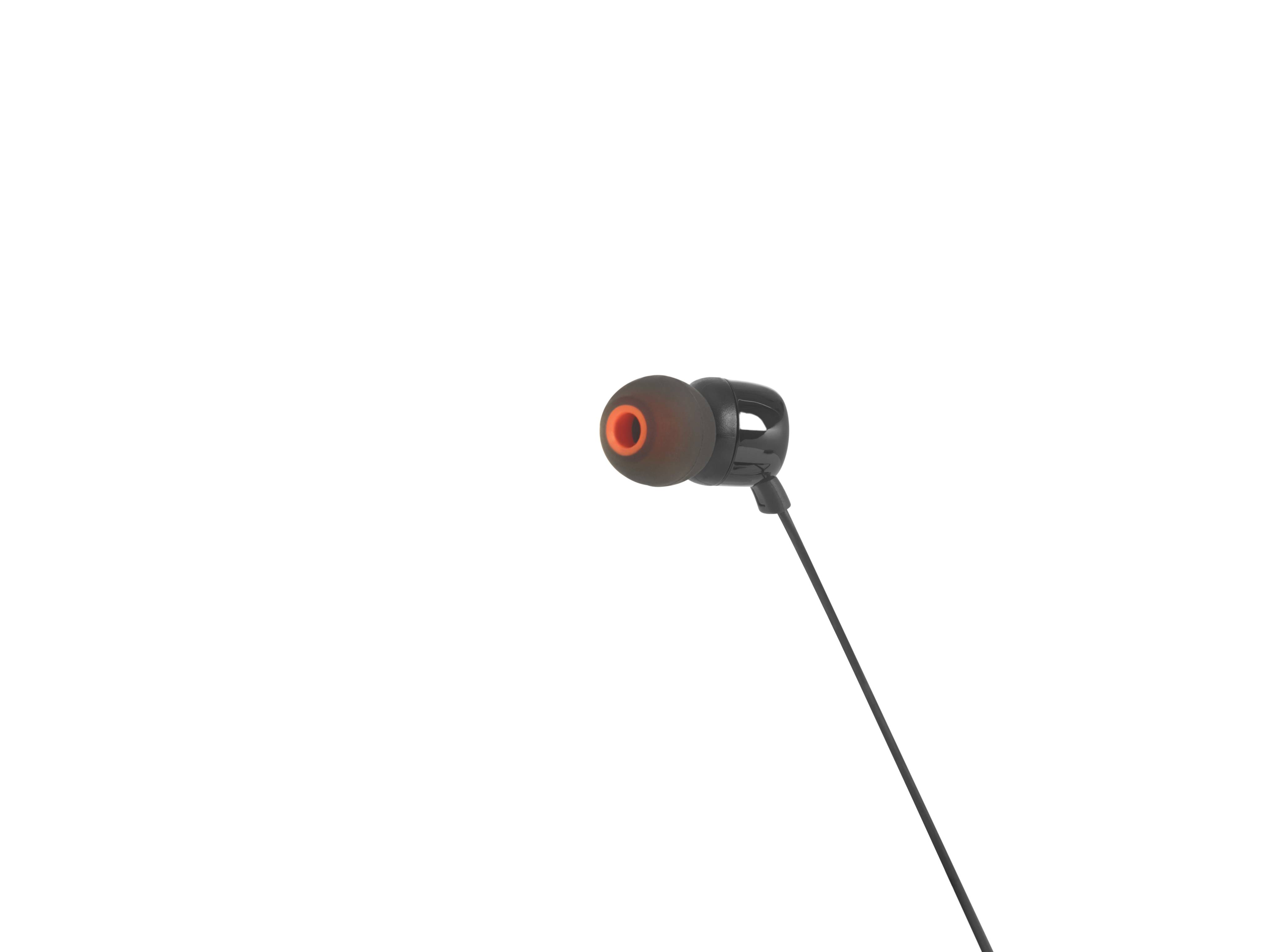 Auriculares Intrauditivos JBL Tune 110/ com Microfone/ Jack 3.5/ Pretos - Imagem 3