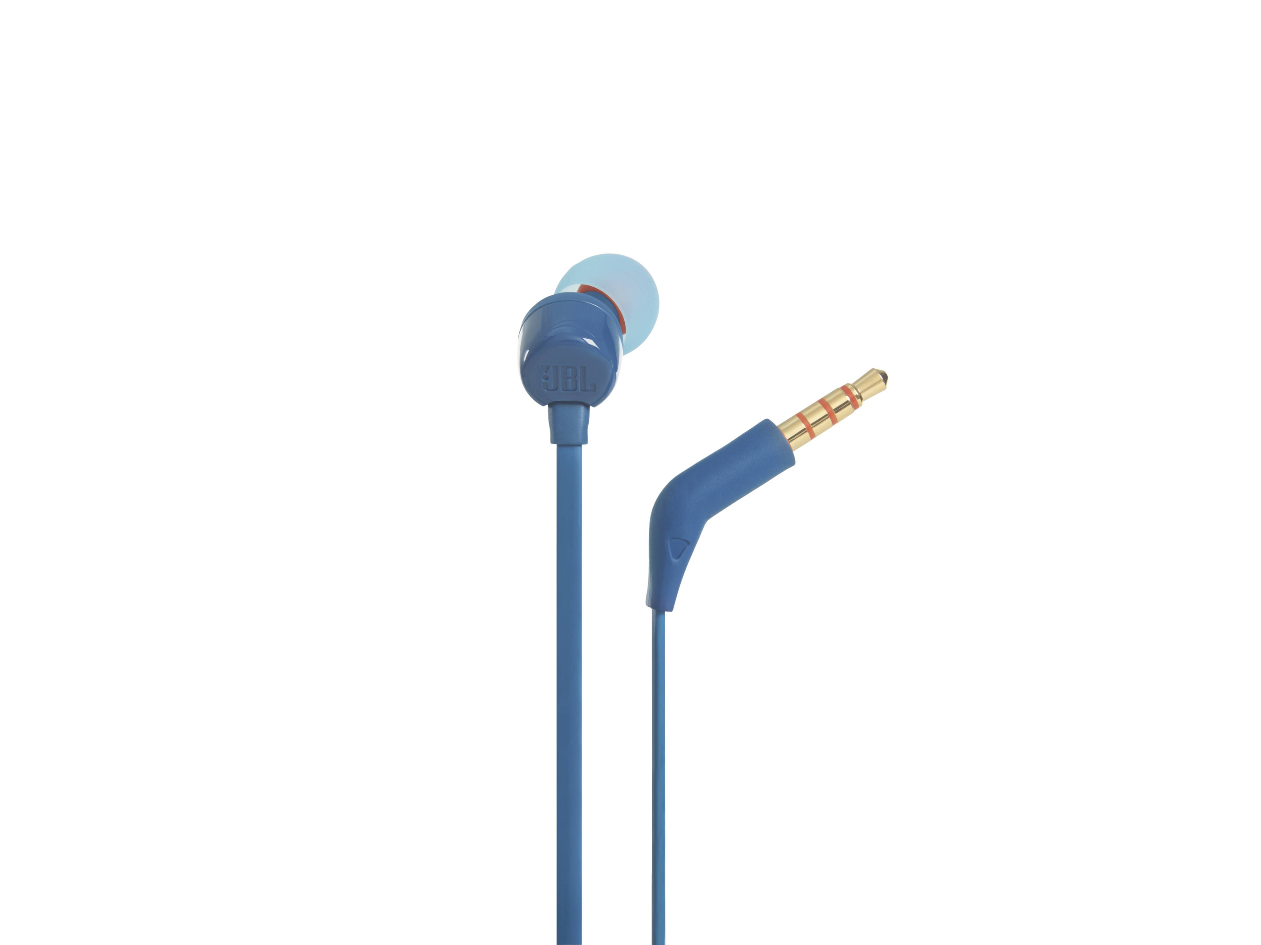Auriculares Intrauditivos JBL Tune 110/ com Microfone/ Jack 3.5/ Azuis - Imagem 6