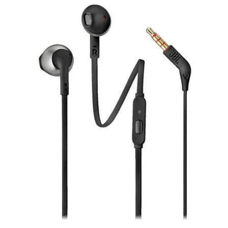 Auscultadores Intra-auriculares JBL Tune 205/ com Microfone/ Jack 3.5/ Pretos