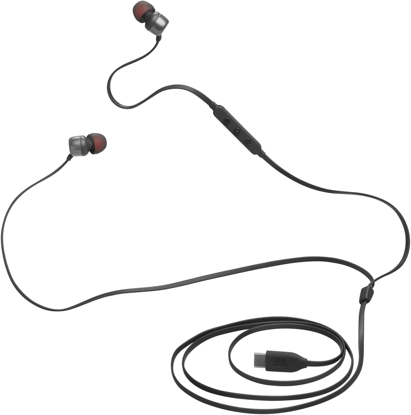 Auscultadores Intra-auriculares JBL Tune 310C/ com Microfone/ Pretos