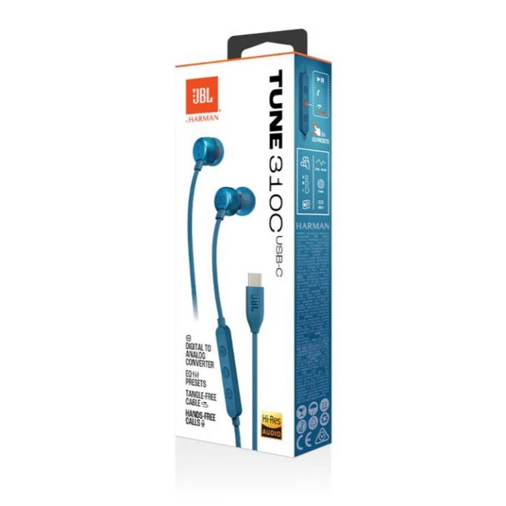 Auscultadores Intra-auriculares JBL Tune 310C/ Com Microfone/ Azuis - Imagem 7