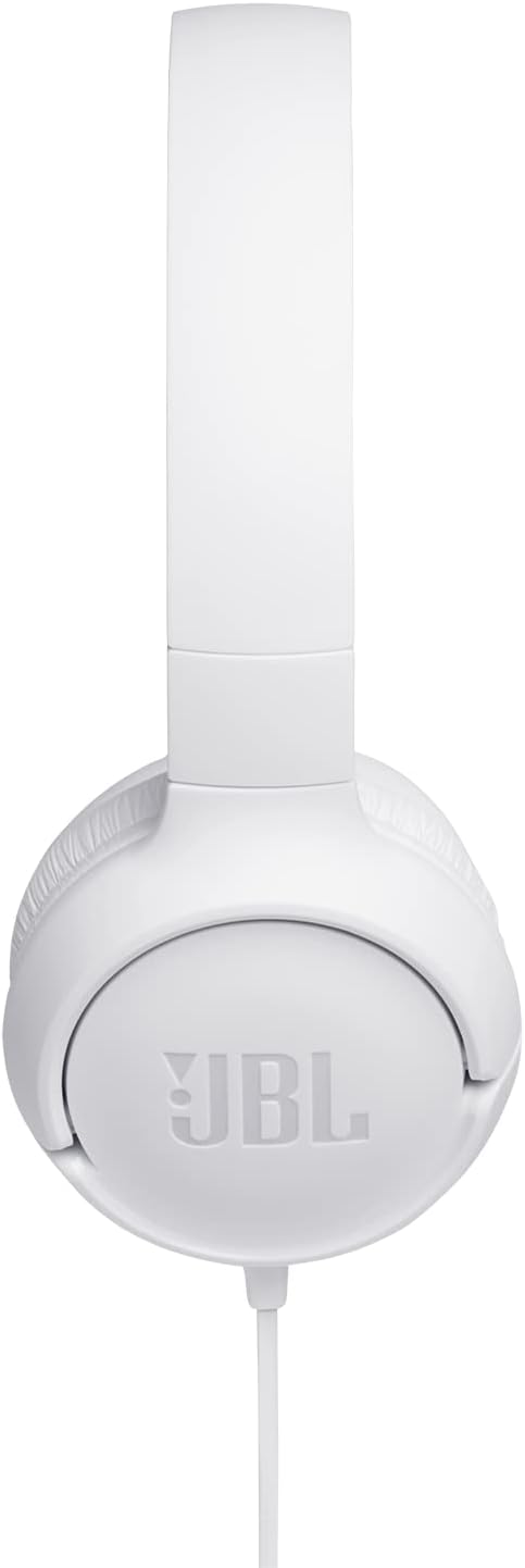 Auscultadores JBL Tune 500/ com Microfone/ Jack 3.5/ Brancos - Imagem 3