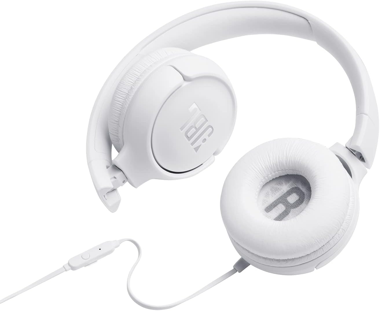 Auscultadores JBL Tune 500/ com Microfone/ Jack 3.5/ Brancos - Imagem 5