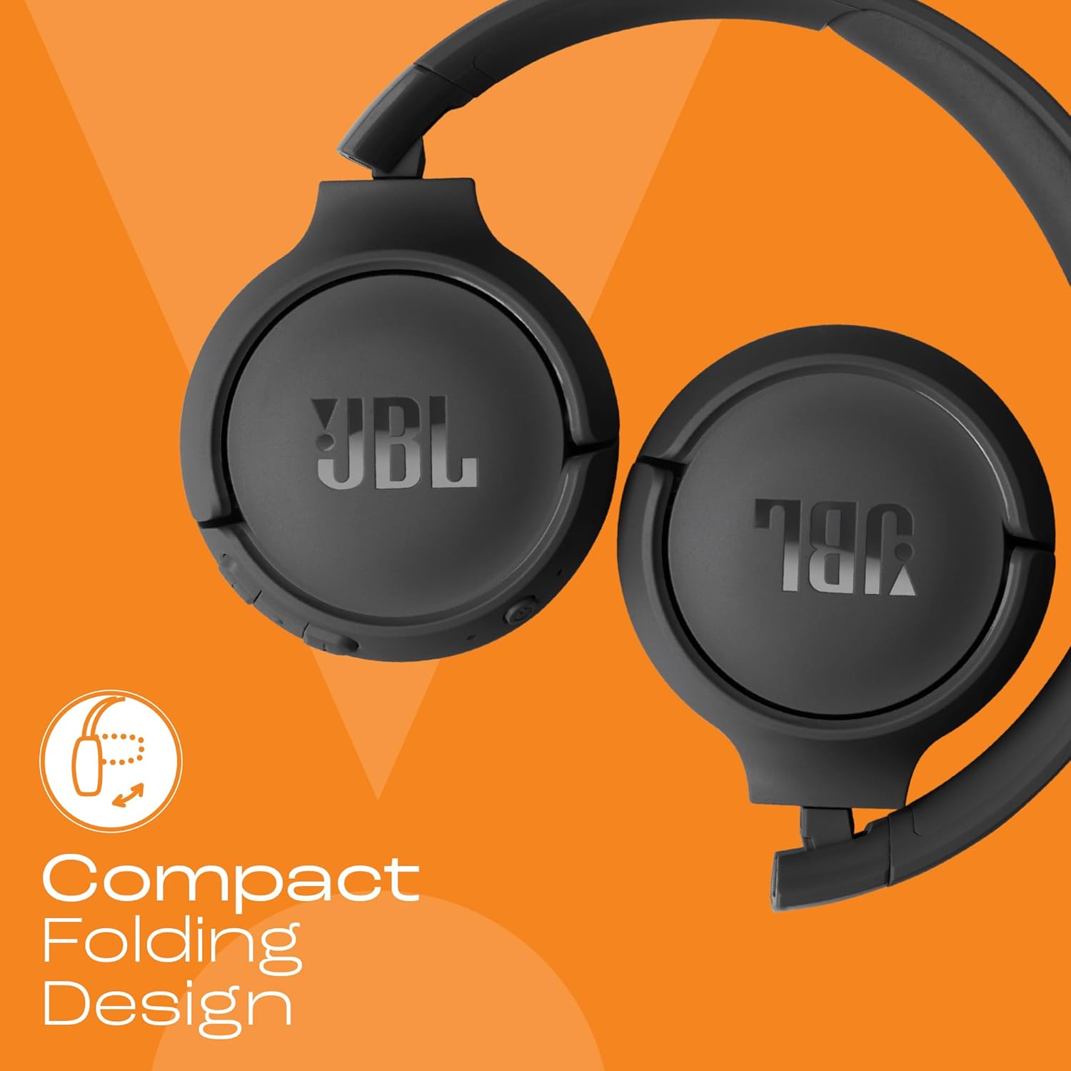 Auriculares Sem Fios JBL Tune 520BT/ com Microfone/ Bluetooth/ Preto - Imagem 8