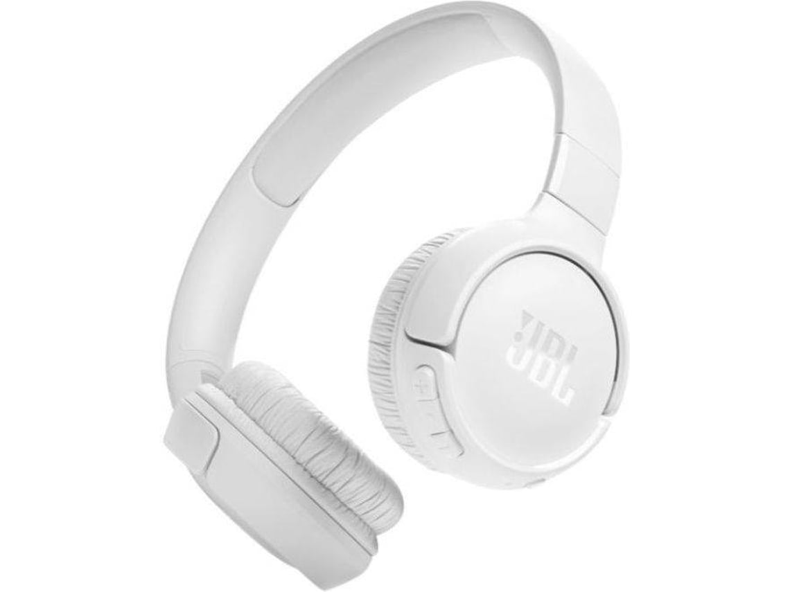 Auriculares Sem Fios JBL Tune 520BT/ com Microfone/ Bluetooth/ Brancos